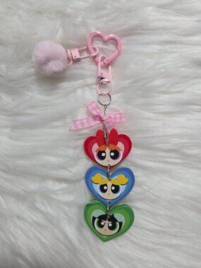 Powerpuff Girls Keychain